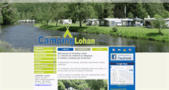 Desktop Screenshot of campinglohan.be